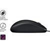 Pelė Logitech B110 Silent, Juoda