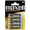 Baterijos Maxell AA LR6 Super 4 Vnt.
