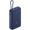 „Xiaomi 33W Power Bank“ (integruotas laidas) | 20000 mAh | USB-C/USB-C laidas/USB-A | Mėlyna