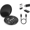 Adapteris 4in1 USB-C kabelis su mikro ir Lightning 60W