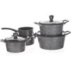 Banquet Puodas 18cm iš aliuminio su keramine danga "Granite"