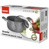 Banquet Puodas 20cm iš aliuminio su keramine danga "Granite"
