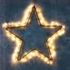 Apšviesta žvaigždė 120 LED 40 cm - Kalėdoms