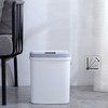 Automatinė šiukšliadėžė su intelektualiu 16L baltojo/akumuliatoriaus jutikliu