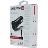 Automobilių įkroviklis 2.4a 2x USB + USB-C Swissten Cable