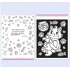 Aksjomat Axiom Vaikų Knyga - Velvet Pets. Touch and Color KS 1151