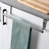 Bathroom Solutions Virtuvės rankšluosčių laikiklis, 25-40 cm, reguliuojamas, nerūdijančio plieno