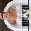 Bathroom Solutions Vonios Lentyna 68 cm Bambuko Medinė Juoda