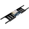 Bathroom Solutions Vonios Lentyna 68 cm Bambuko Medinė Juoda