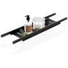 Bathroom Solutions Vonios Lentyna 68 cm Bambuko Medinė Juoda