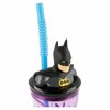 STOR Batman 3D puodelis - gertuvė su šiaudeliu, 360 ml