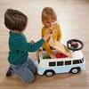 Mėlyna „Big VW T1 Mėlyna Kamper Volkswagen Van“