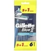 Skutimosi peiliukai Gillette Mėlyna II Plus 6 vnt