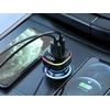 FM Bluetooth siųstuvas automobiliui su 3 USB ir C tipo adapteriu