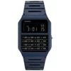 Laikrodis CASIO Laikrodžių modelis CA-53WF-2B su kalkuliatoriumi ir juoda ciferblatu
