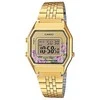 CASIO Moteriškas Laikrodis LA680WGA-4C Auksinis