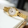 CASIO Moteriškas Laikrodis LTP-1274G-7A Aukso Apyrankė