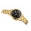 Casio Moteriškas laikrodis LTP-V004G-1B Aukso riešinė, Juoda ciferblatas