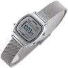 Casio Moteriškas Laikrodis Retro Vintage LA670WEM-7DF - Sidabrinis