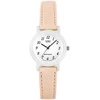 Laikrodis CASIO Moteriškas Laikrodžio Modelis LQ-139L 4B2 - Oranžinė Odinė Juosta