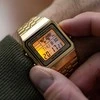 CASIO Vyriškas laikrodis A500WGA-9DF Aukso spalvos