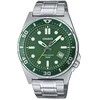 Casio Vyriškas Laikrodis MTD-135D-3A Žalias Ciferblatas