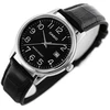 CASIO VYRIŠKAS LAIKRODIS MTP-V002L-1BUDF Juodas dirželis, Nerūdijantis plienas