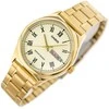 CASIO Vyriškas Laikrodis MTP-V006G-9B Pagamintas iš Nerūdijančio Plieno, Geltona Ciferblatas