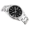 Laikrodis CASIO Vyriški laikrodžiai MTP-1302PD-1A1 [Kvarcinis, 50M atsparumas, sidabrinė, juodas ciferblatas]