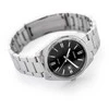 Laikrodis CASIO Vyriški laikrodžiai MTP-1302PD-1A1 [Kvarcinis, 50M atsparumas, sidabrinė, juodas ciferblatas]