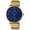 Casio Vyrų Laikrodis MTP-VT01G-2B Auksinė Rėmelis