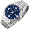 Laikrodis CASIO ŽIŪRĖTI VYRIŠKAS MTP-1314D-2AV (zd024a) - sidabrinis, mėlynas ciferblatas, kvarcinis