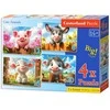 Castorland Dėlionė 55 vnt. - Mieli gyvūnai
