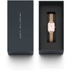 Daniel Wellington Moteriškas laikrodis Quadro Lumine Bezel Melrose Rožinė
