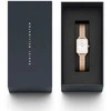 Daniel Wellington Moteriškas Laikrodis Quadro Lumine Pressed Piano 20mm - Rožinė Aukso Spalva