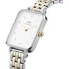 Daniel Wellington Moteriškas Laikrodis Quadro Lumine 20mm Dviejų Spalvų