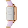 Daniel Wellington Moteriškas Laikrodis Quadro Lavender Mop 20mm Rausvas Auksas