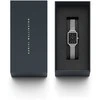 Daniel Wellington Moteriškas Laikrodis Quadro Sidabrinis Tinklas DW00100667