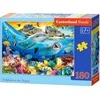 Castorland Dėlionė 180 vnt. Delfinai tropikuose
