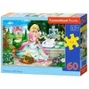 Castorland Dėlionė 60 vnt. - Princesė su gulbe