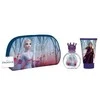 Disney Frozen II vaikiškos kosmetikos rinkinys (EDT tualetinis vanduo, 50 ml + dušo želė, 100 ml + kosmetinė)