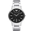 Emporio Armani Vyriškas Laikrodis AR11181 Renato - Juodas Ciferblatas, Nerūdijantis Plienas