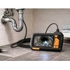 Endoskopinė inspekcijos kamera hd 5m ip67 usb 6led vamzdžiams su lcd ekranu