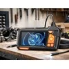 Endoskopinė inspekcijos kamera hd 5m ip67 usb 6led vamzdžiams su lcd ekranu