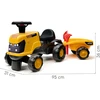 FALK JCB Fastrac Traktorius su Priekaba, Grėbliu ir kastuvu 1-3 metai