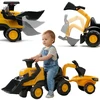 FALK JCB Traktorius Su Priekaba, Šake, Ir Kastuvu, Tylios Padangos, 1-3 Metai