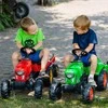 FALK Traktorius Raudonas Supercharger su Priekaba
