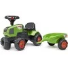 Falk traktorius su priekaba Claas Axos 310 žalias