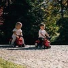 FALK Traktorius Vaikams Massey Ferguson Raudonas su Priekaba