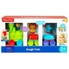 Virtuvinės svarstyklės Fisher Price traukinys + tešla 3 spalvos